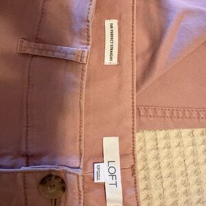 LOFT Blush Trousers